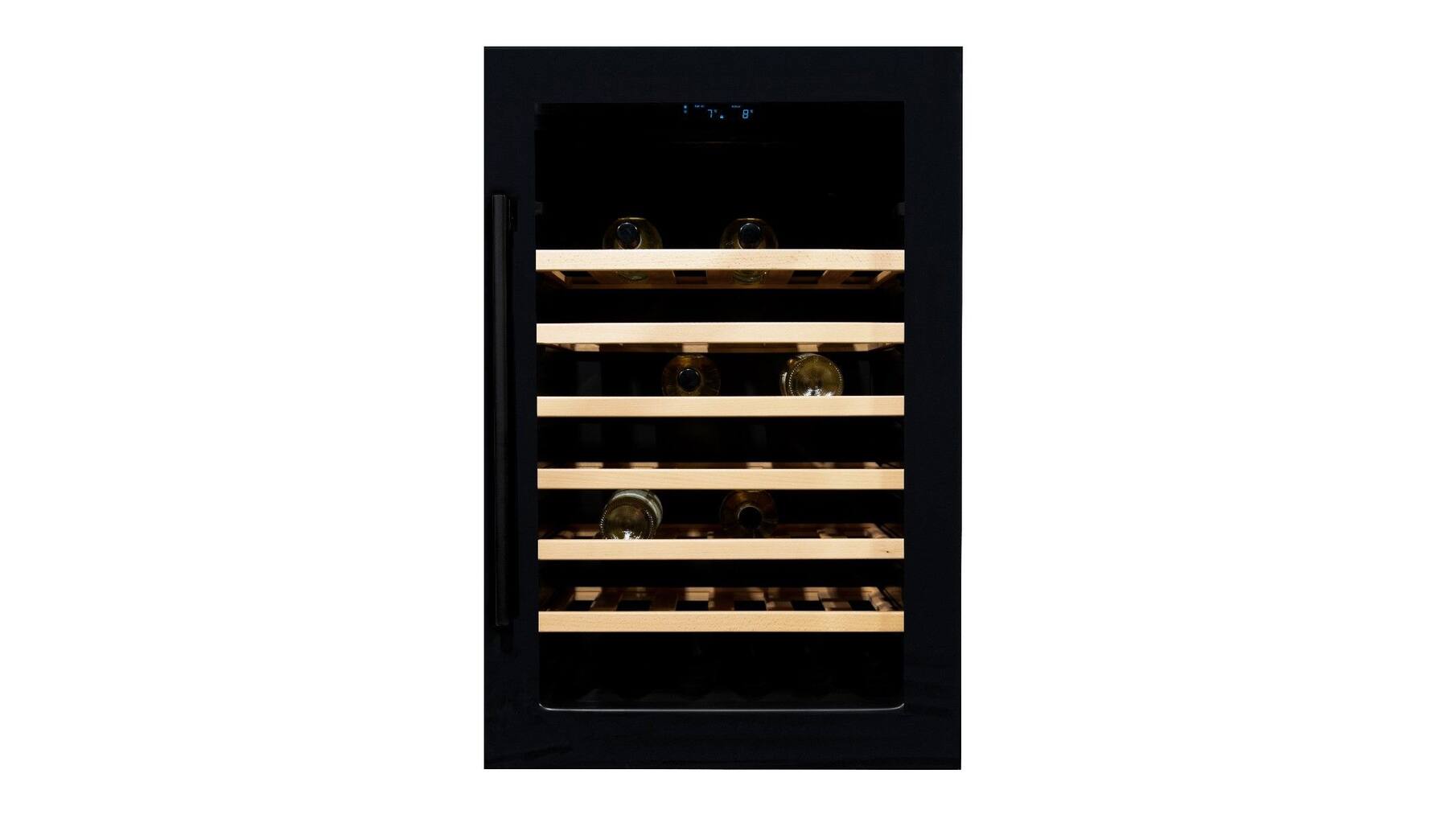Vinata Wijnklimaatkast Premium, vol glazen deur, 48 Flessen