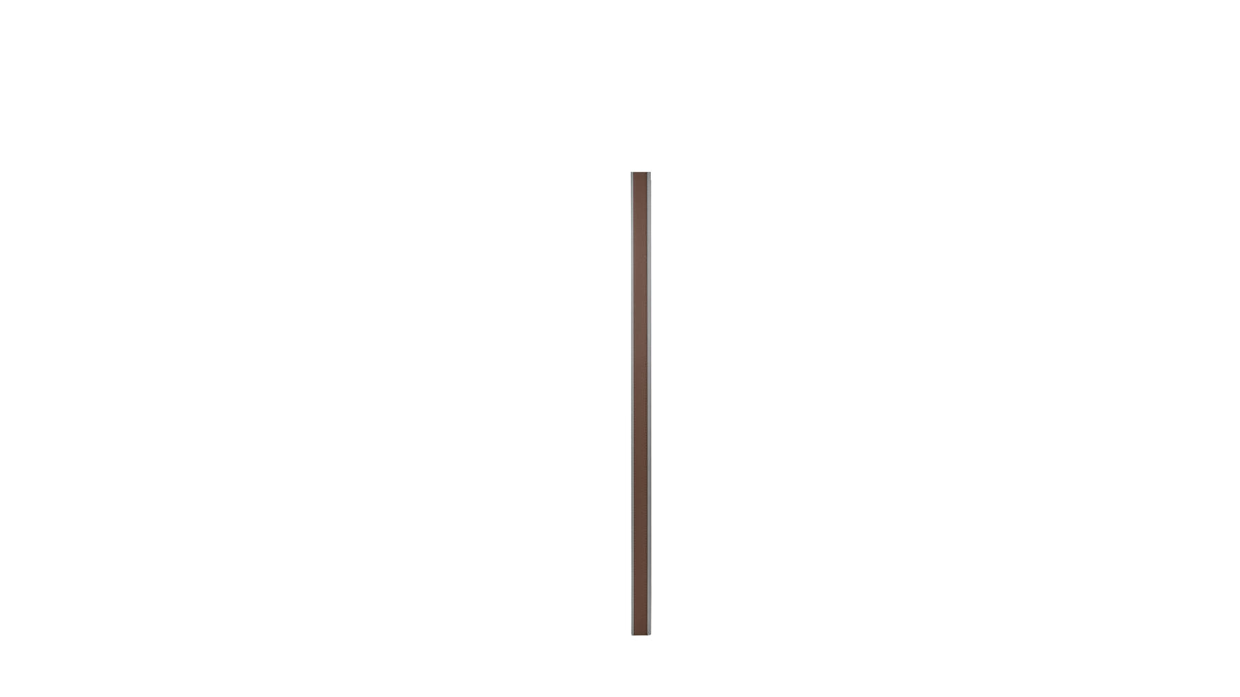 706191 B Series - Square Hanging Rod Brown, 3000mm