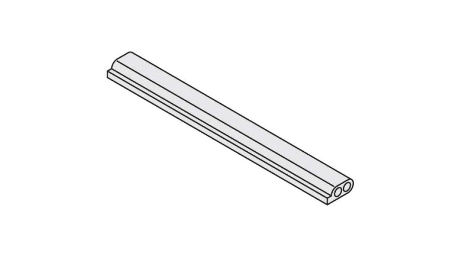 Elektro-kabel, afmeting 2x1.5mm, lengte 1000mm