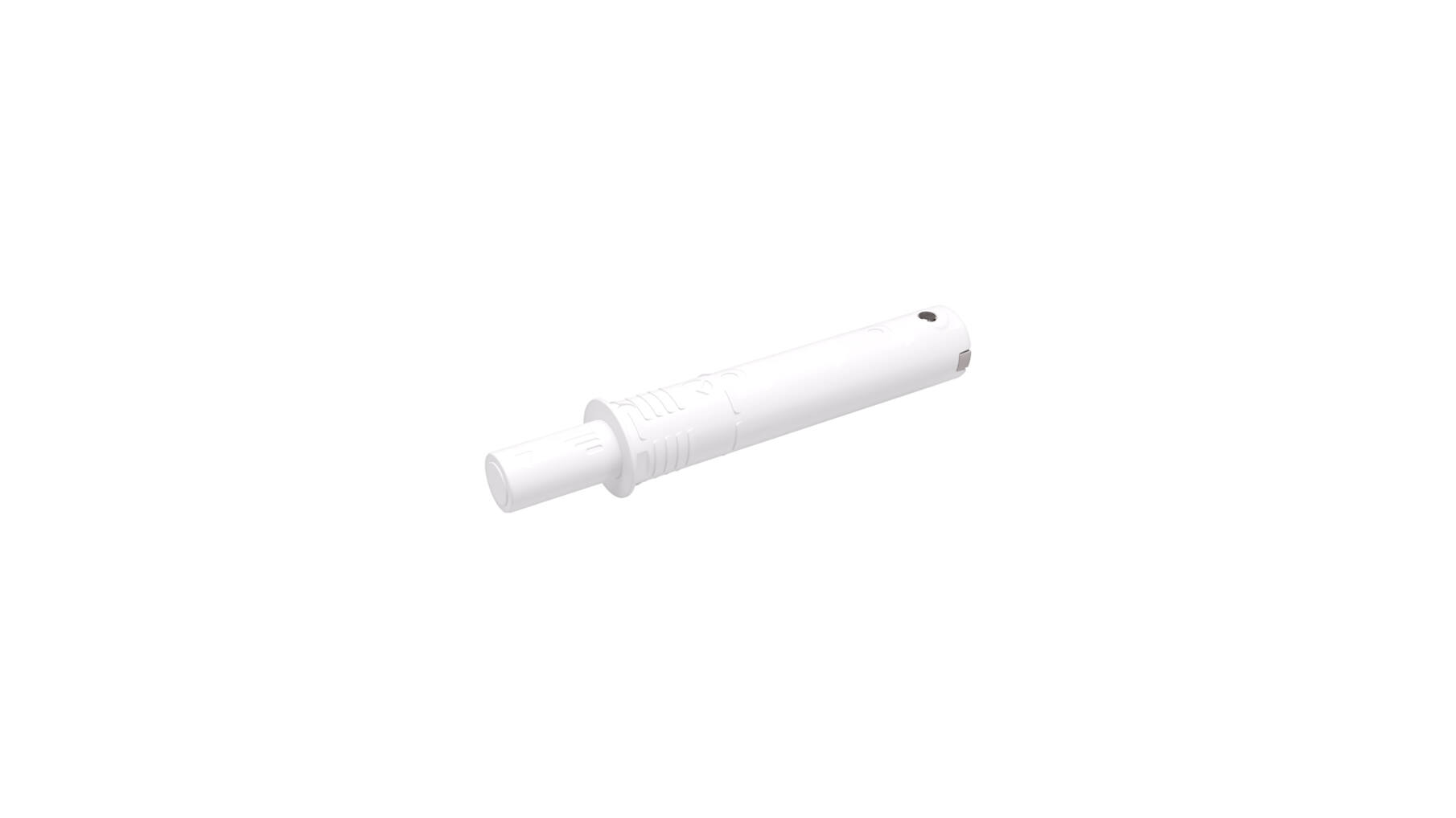 K Push Tech, kort, wit, buffer, slag 14mm