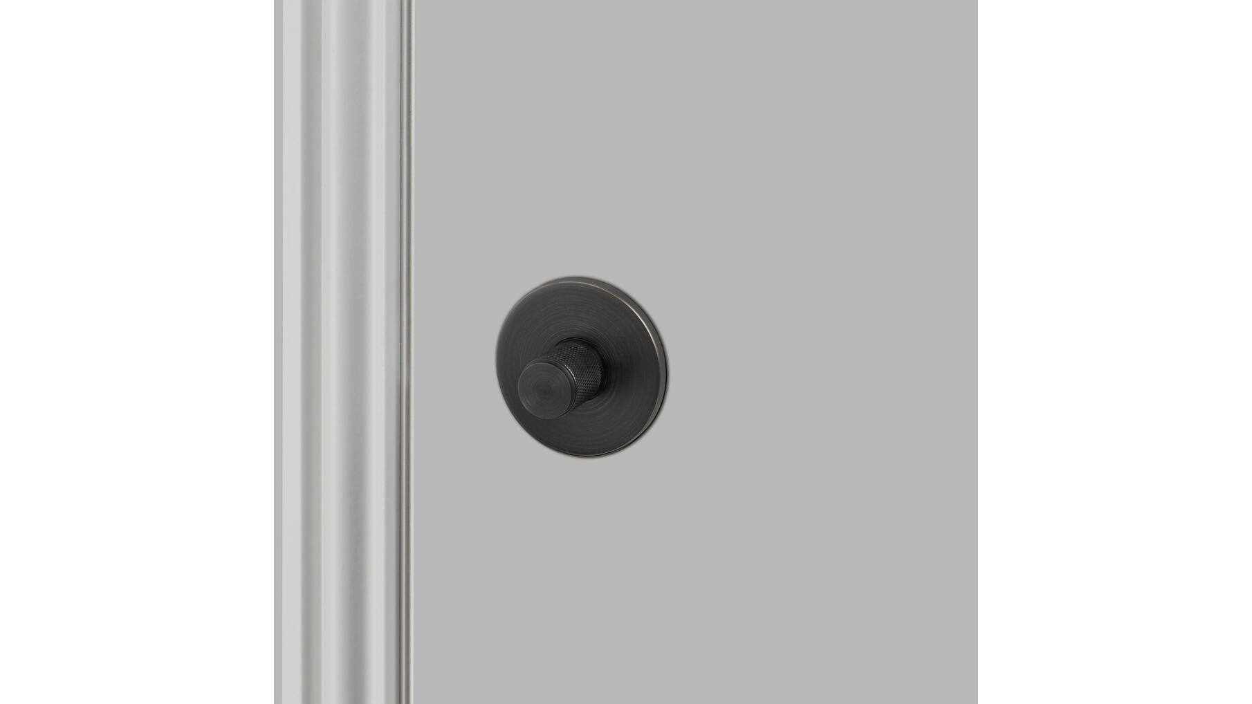 Thumbturn Lock/Cross/Smoked Bronze