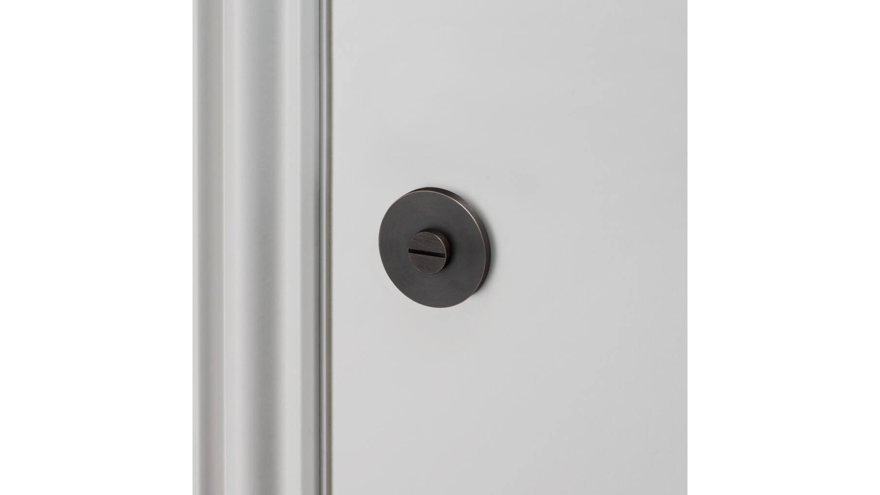 Thumbturn Lock/Cross/Smoked Bronze