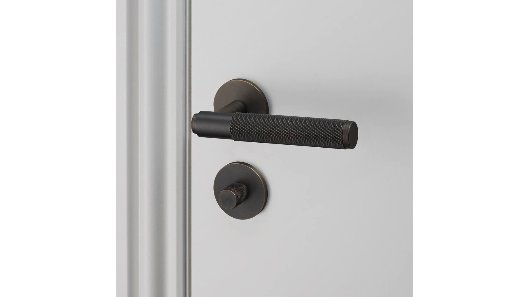 Thumbturn Lock/Cross/Smoked Bronze