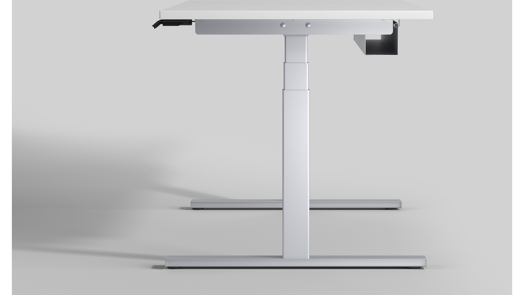 De Milano Solo. Kleur: Zilver RAL9006.