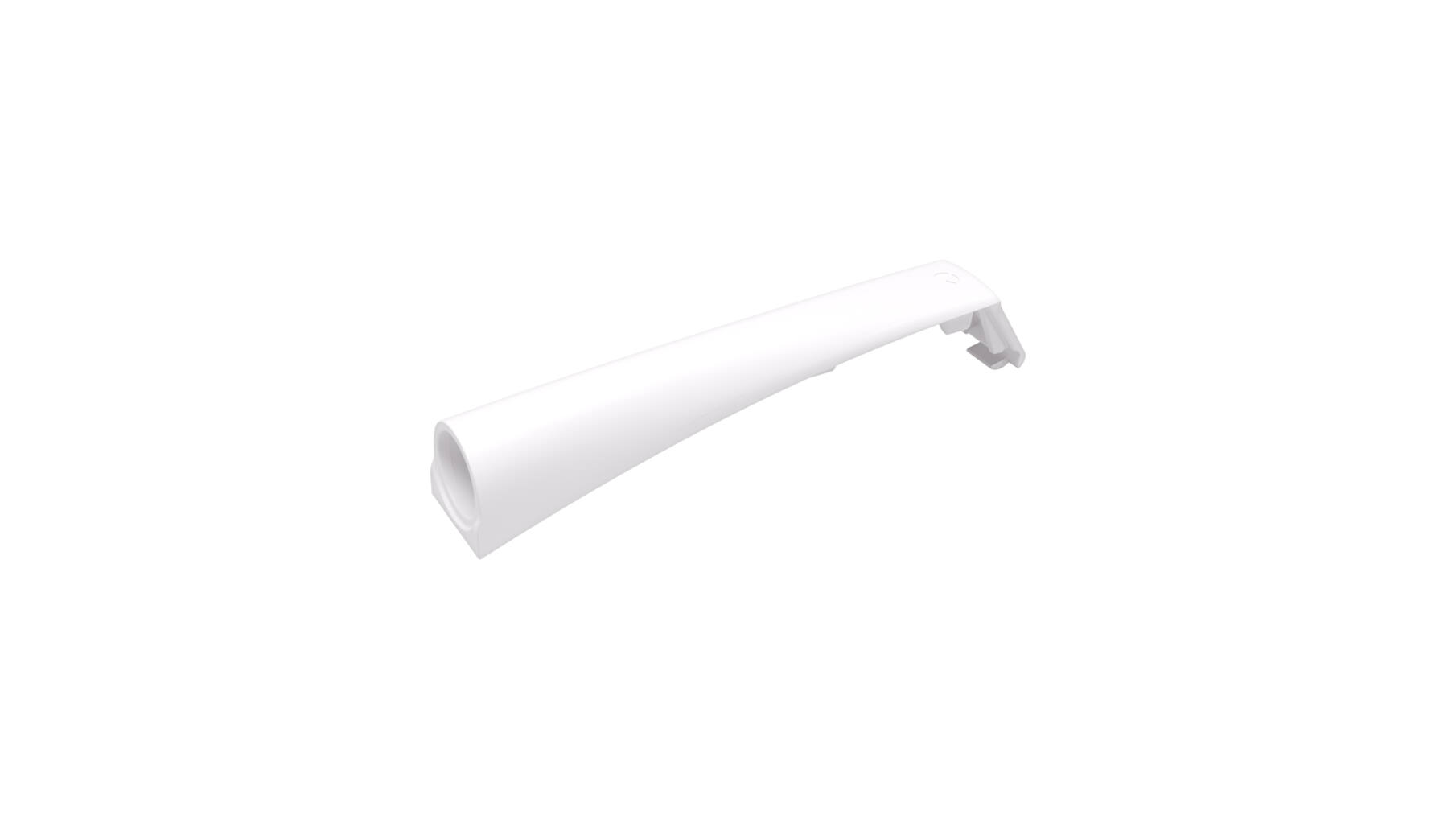 K push Tech adapter, wit, L= 78.4mm, VE = 500