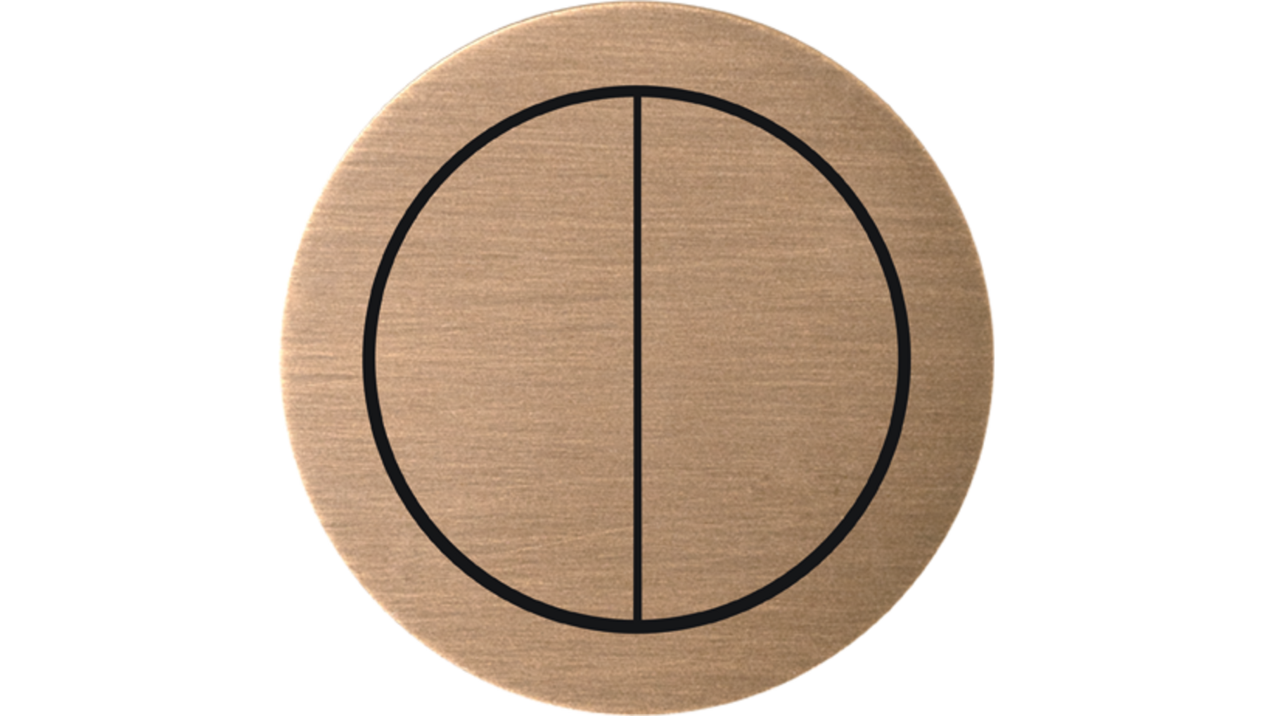 Rond 2.0 Multifit Push button 4X- light bronze