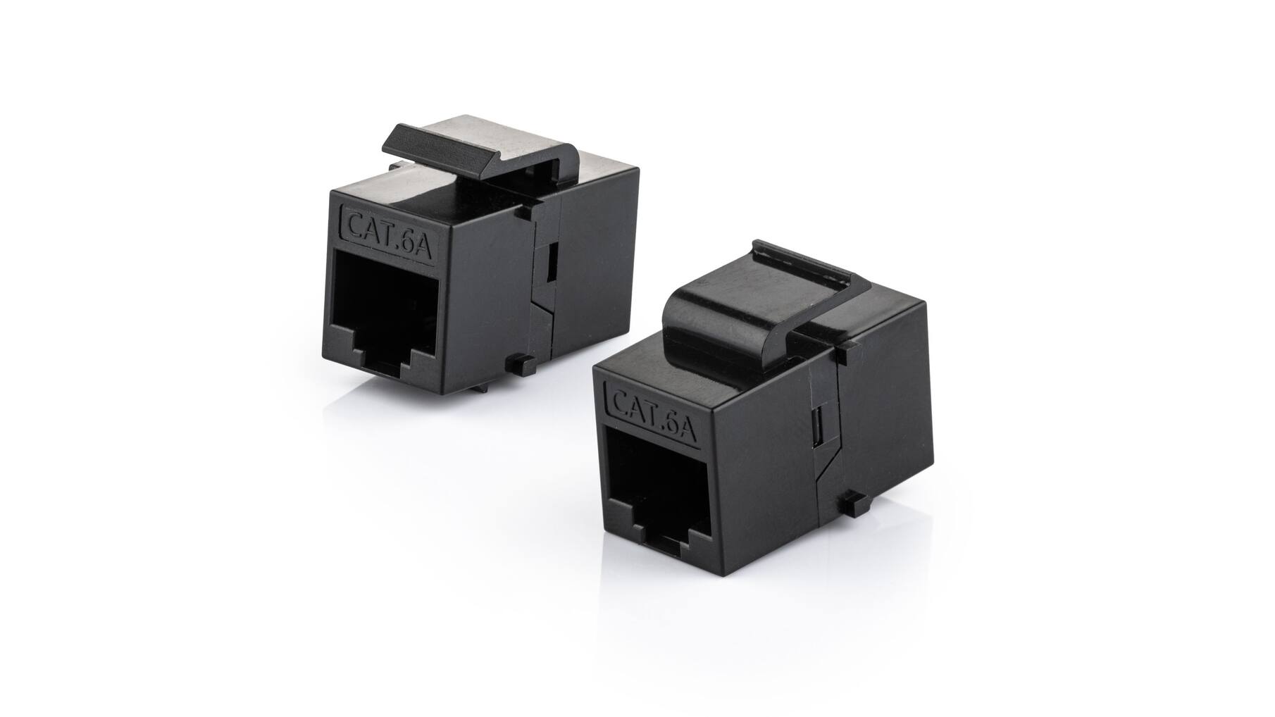 Keystone Cat 6 A zwart