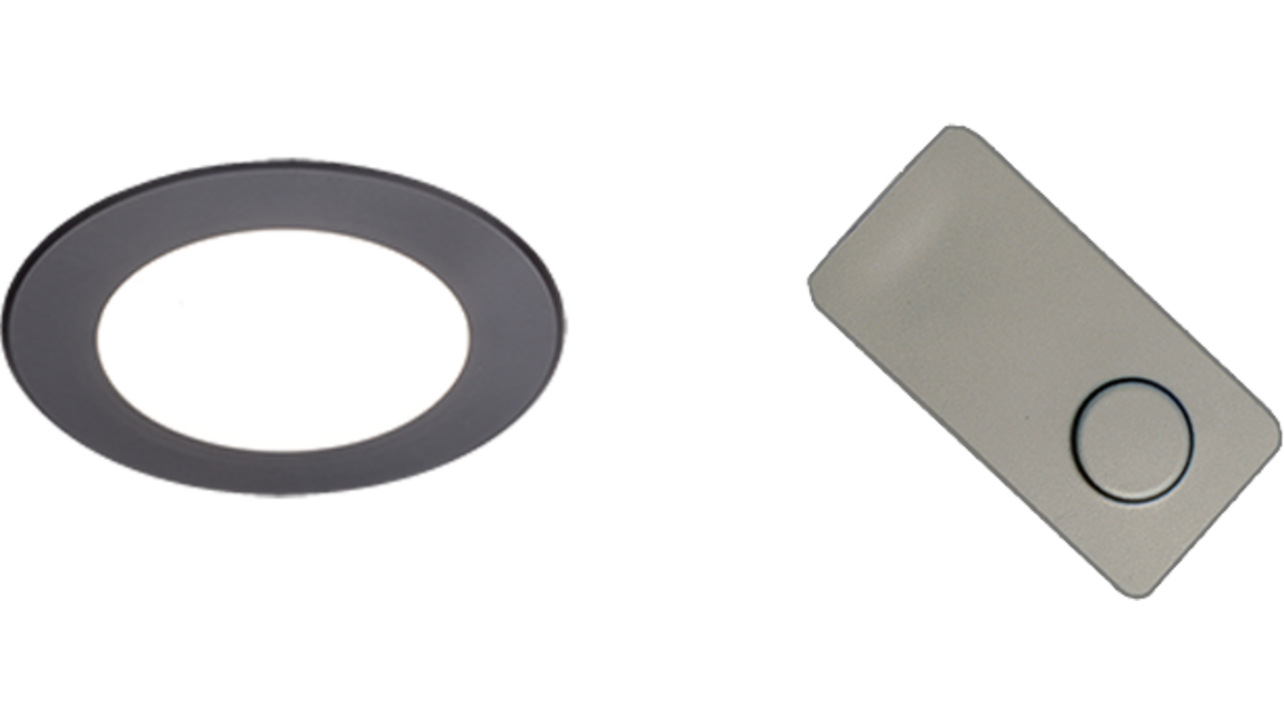 4x Atom mat zwart 24V + Mini Jolly + Mini Pulsdimmer