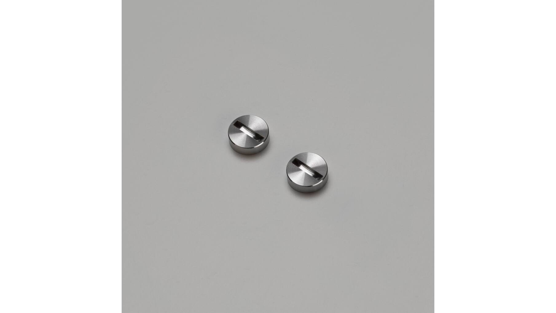 Plate Detail Kit/Coin Caps Only/Steel