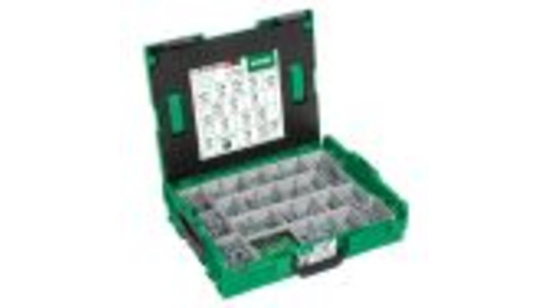 SPAX montagekoffer L-box groot + bit set