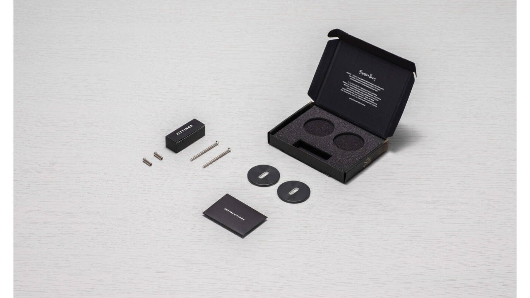 Escutcheon Plate/Traditional Profile/Smoked Bronze