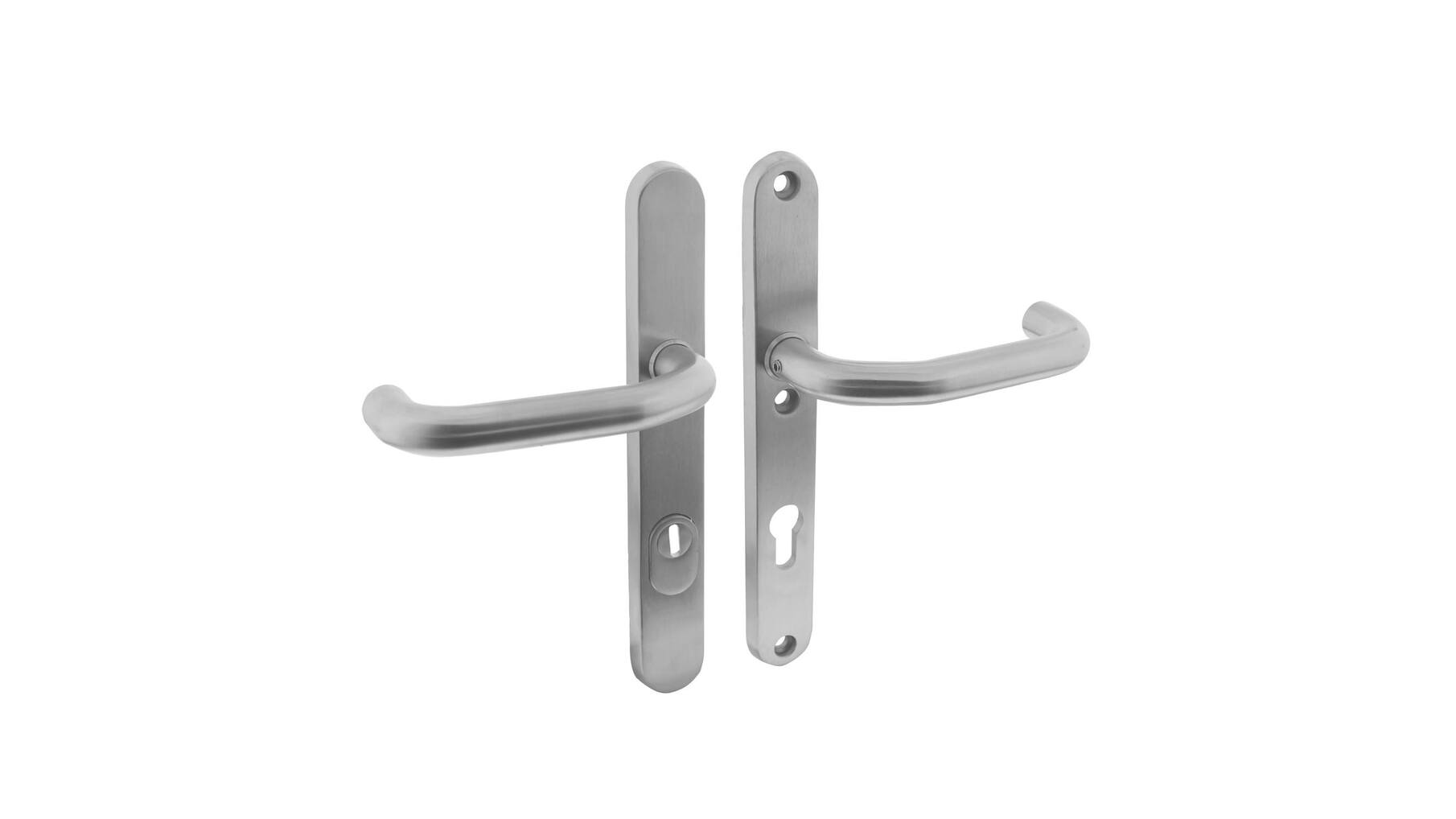 AD-beslag smalschild ovaal SKG3 PC 72mm+kerntrekbev.