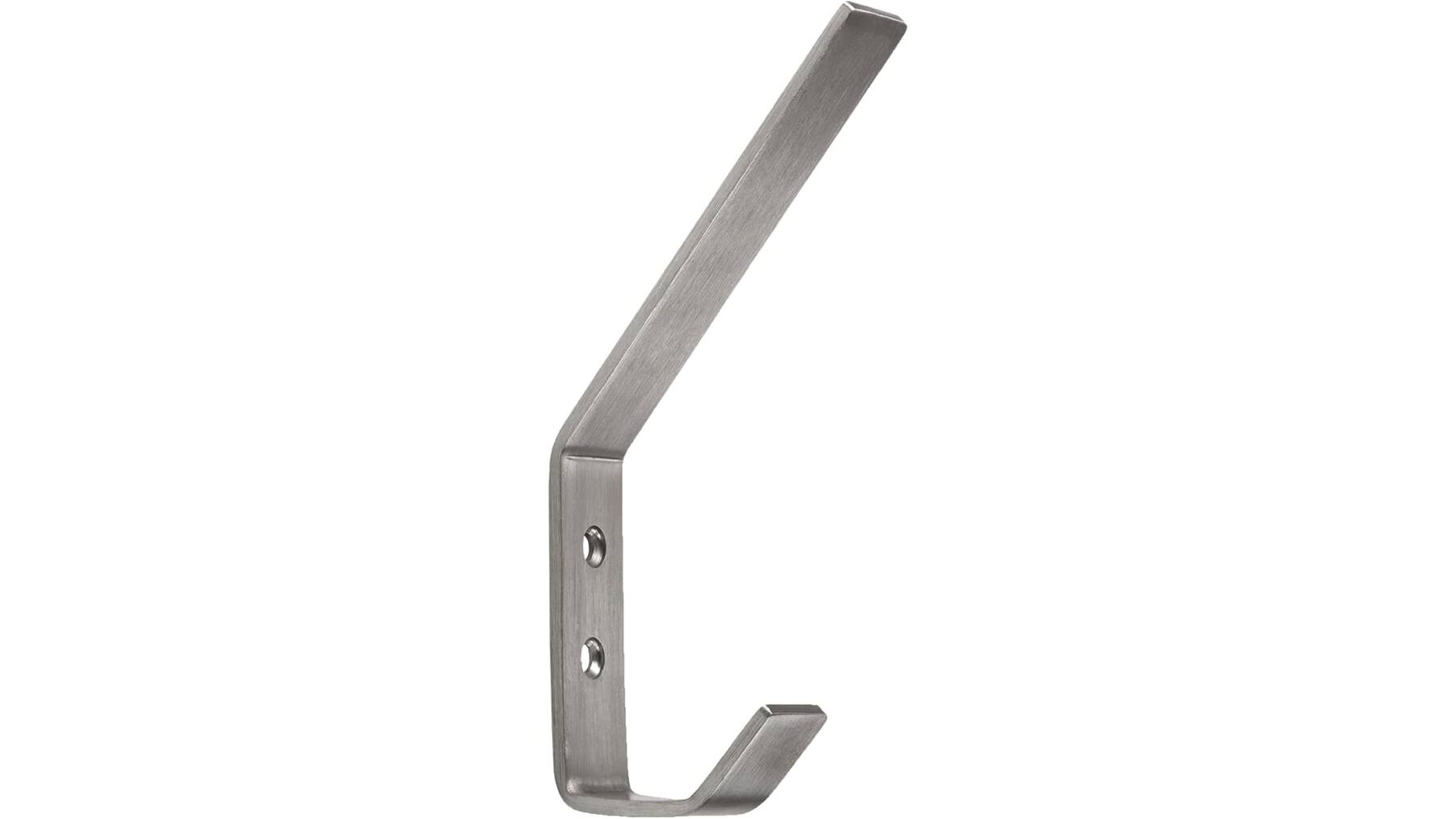 Hoed- en Jashaak RVS geborsteld 142x20mm