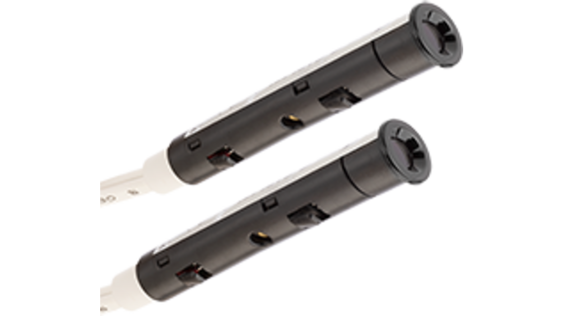 2 x IR Sensor Parallel 4.0 inbouw zwart 10mm 72W/24V