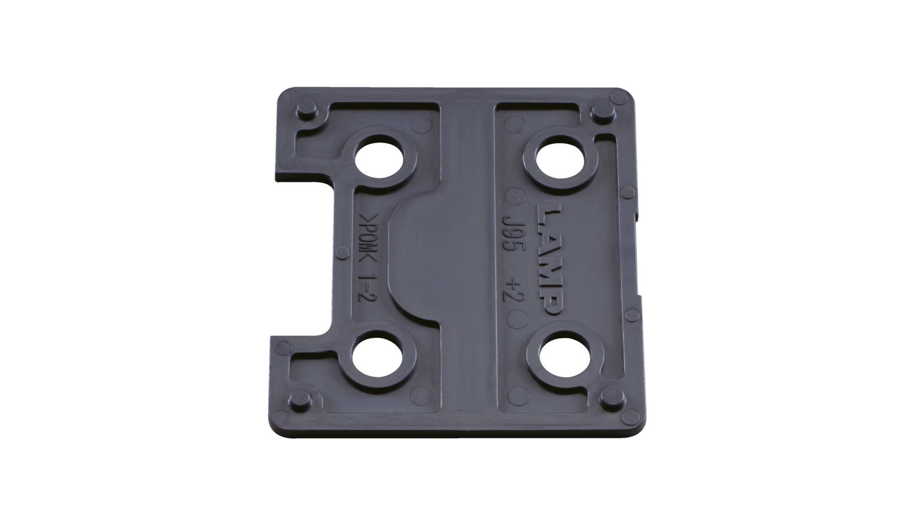 Onderlegplaatje 2mm voor onder heavy duty montageplaat