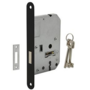 Woningbouw klavier kastslot 55 mm zwart
