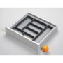 Bestekinzet Antaro antraciet corpus 60, D 50cm, WD 16mm