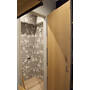 Pianoscharnier RVS 38mm breed, lengte 600mm, 3.5mm dik
