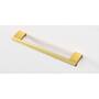 Greep ribbel 10x589/1178x1200mm, messing