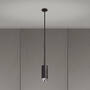 Exhaust Pendant/Cross/Graphite/Steel