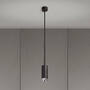 Exhaust Pendant/Cross/Graphite/Steel