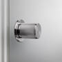Door Knob Set/Linear/Steel
