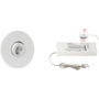6x Monza rond wit + 6x verlengsnoer + ZigBee Driver 30W
