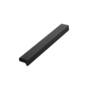 Greep Elan 20x160/544x600mm Mat zwart geborsteld