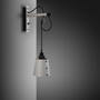 Hooked Wall Small Stone/Smoked Bronze