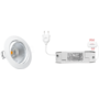 6x  rond wit+6x powerled+6x verl+driver