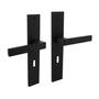 Deurkruk Hera op schild 245x45 mm sleutelgat 56mm