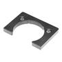 Kimana afstandsplaatje zwart 4mm, VE= 500