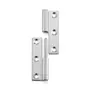 Paumelle RVS hoogte 50mm rechts, breedte 32mm (uitgeslagen)