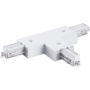 T-stuk 1-fase rail wit