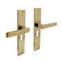 Deurkruk Hera op schild 245x45 mm PCgat 55mm