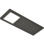 Losse spot Polar SE mat zwart 24V + 2000mm Micro24