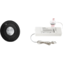 5x Ancona rond zwart + 5x verlengsnoer + ZigBee Driver 30W