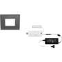 2x Quadrum mat zwart 12V + MC-Easy + Driver 24W