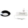 4x Napoli rond zwart DTW 3000K-2200K+4x verl+ZigBee