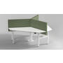 De Milano Triple. Kleur: Wit RAL9016.