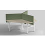 De Milano Triple. Kleur: Wit RAL9016.