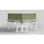 De Milano Triple. Kleur: Wit RAL9016.