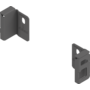 Rugwandhouder Merivobox N- hoogte, L+R, orion grijs