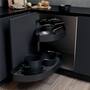Cornerstone MAXX Planero 600 antraciet rechts 2xdraaiplateau
