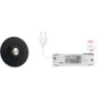 2x Monza rond  zwart + 2 x verlengsnoer + Driver