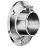 Roedehouder chroom voor roede 25mm, inclusief klemschroef