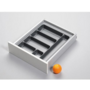 Bestekinzet Antaro antraciet corpus 45, D 50cm, WD 18mm