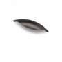 Greep oud ijzer 130x34mm, hartmaat 64mm