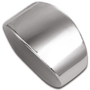 Knop METAL 883 glans chroom 30x19mm