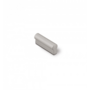 Greep METAL 729 mat aluminium 48x12mm, hartmaat 32mm